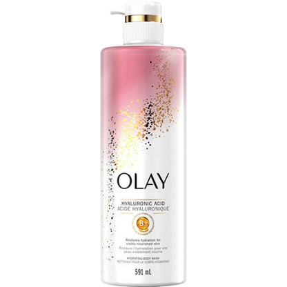 Olay Cleansing & Nourishing Body Wash with Vitamin B3 and Hyaluronic Acid