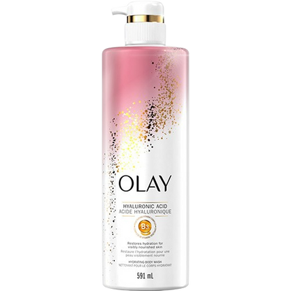 Olay Cleansing & Nourishing Body Wash with Vitamin B3 and Hyaluronic Acid