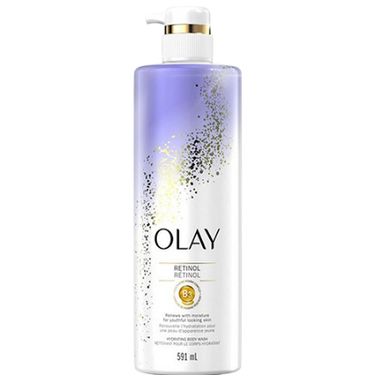 Olay Cleansing & Renewing Nighttime Body Wash with Vitamin B3 and Retinol