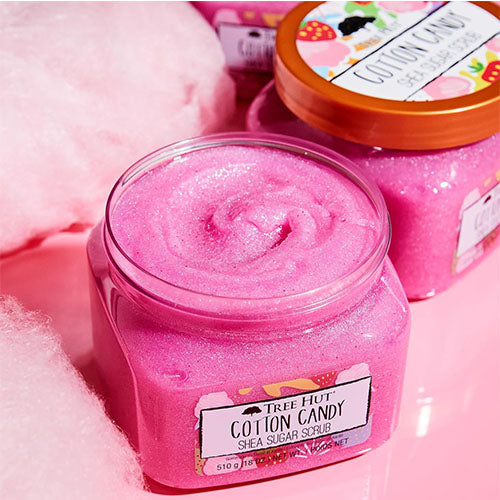 Tree Hut Cotton Candy Shea Sugar Scrub 18oz