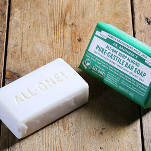 Dr. Bronner's Pure-Castile Bar Soap Almond