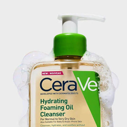 Cerave Hydrating Foaming Oil Cleanser