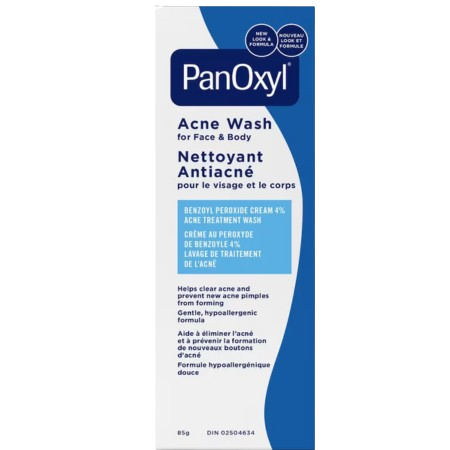 PanOxyl Creamy Acne Wash, 4% Benzoyl Peroxide
