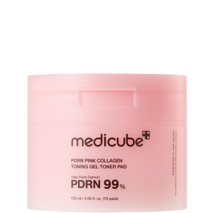 Medicube PDRN Pink Collagen Toning Gel Toner Pad