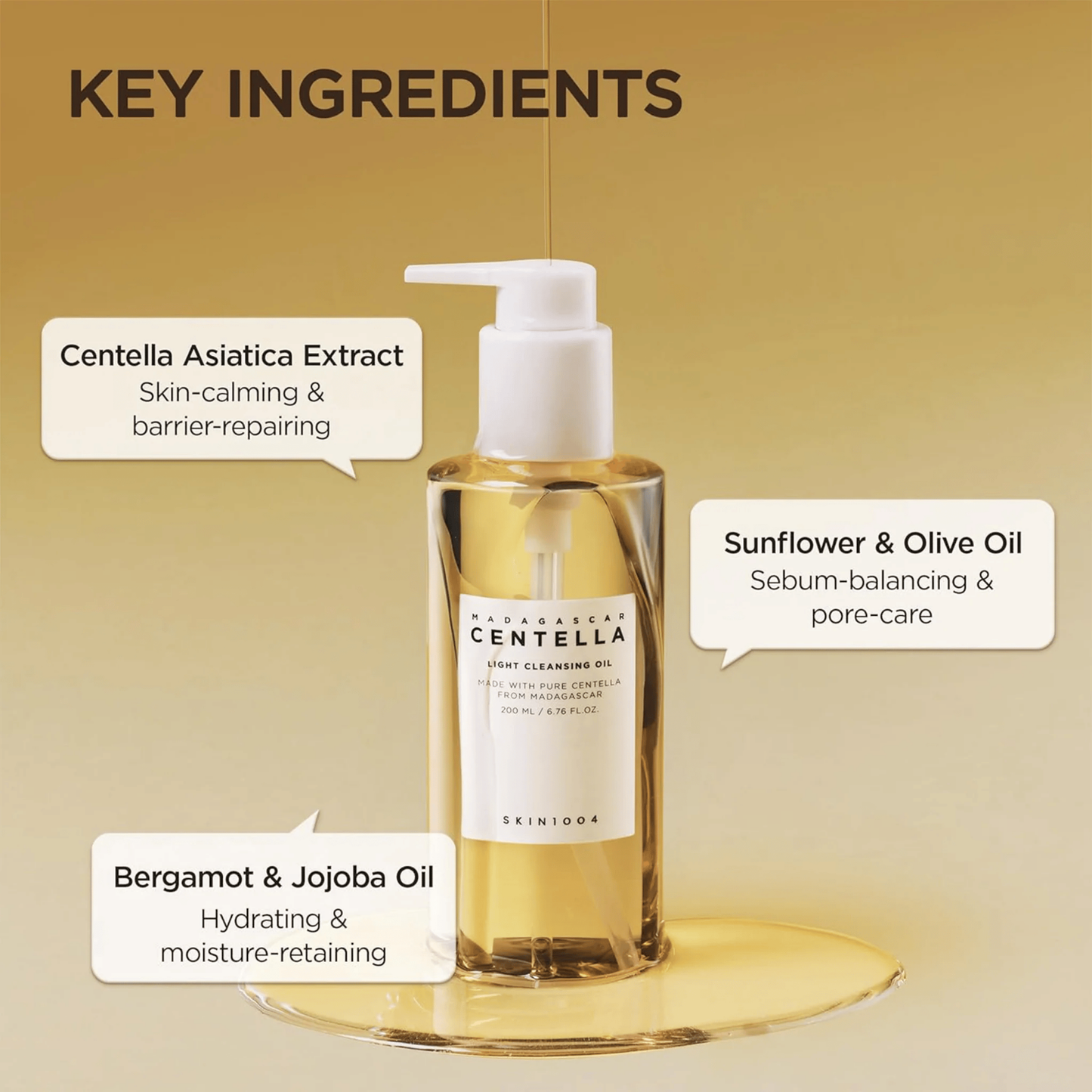 SKIN1004 Madagascar Centella Light Cleansing Oil