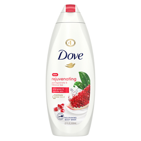 Dove Rejuvenating Pomegranate & Hibiscus Tea Body Wash